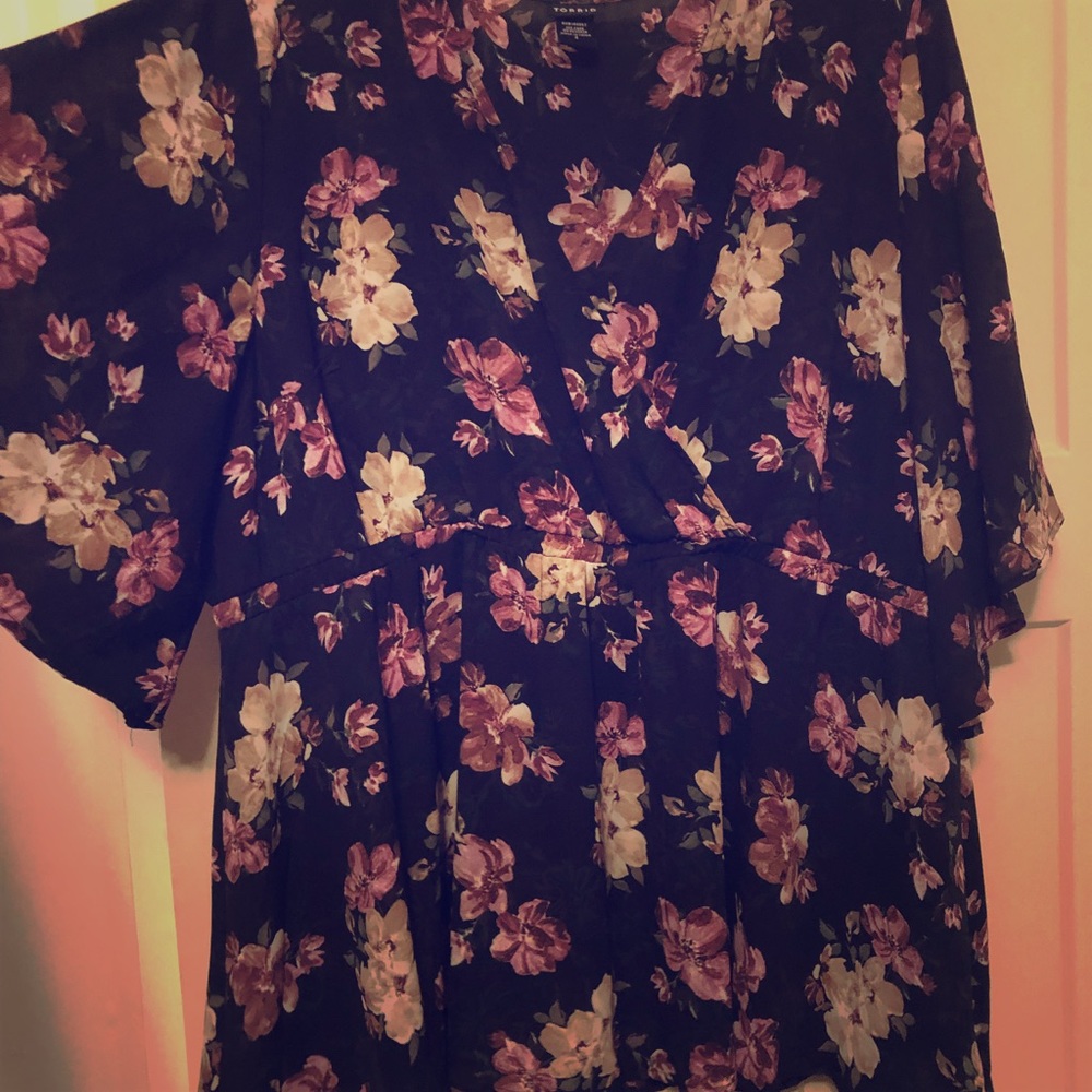 Floral Kimono Top